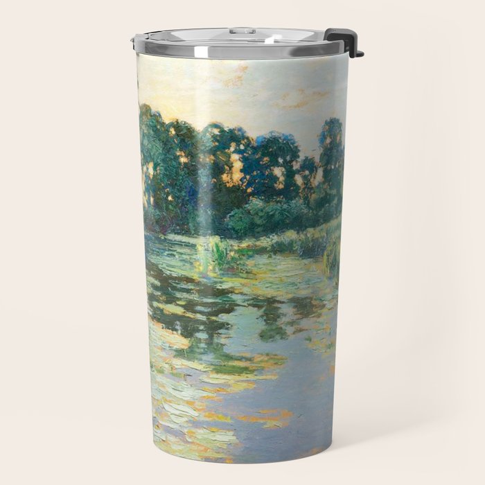 LANDSCAPE OF THE ELBE RIVER VALLEY VaÌclav RadimskyÌ  Travel Mug Gallery Image 2