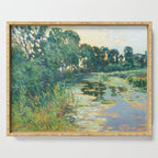 LANDSCAPE OF THE ELBE RIVER VALLEY VaÌclav RadimskyÌ  Serving Tray Gallery Image 1