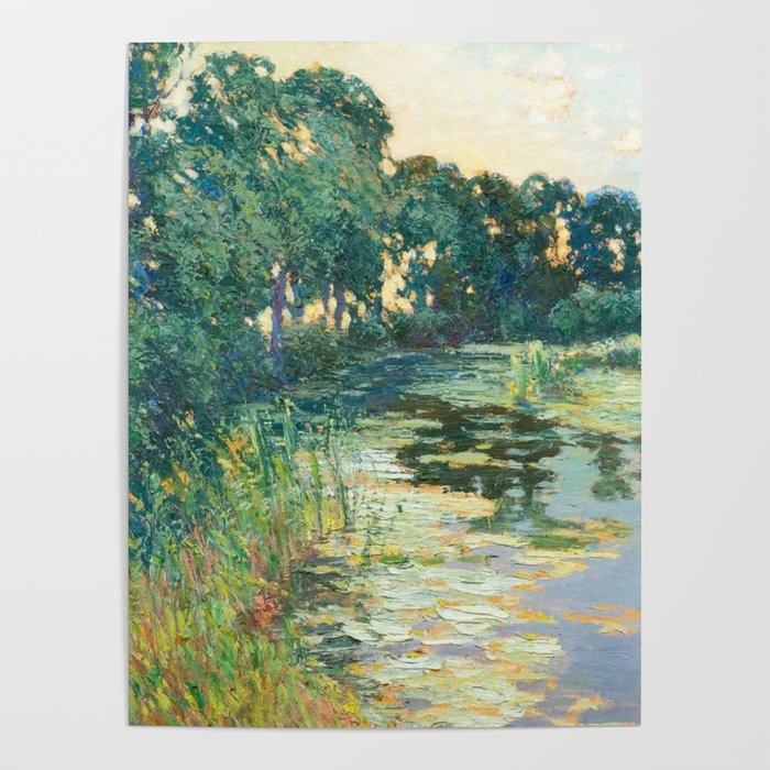LANDSCAPE OF THE ELBE RIVER VALLEY VaÌclav RadimskyÌ  Poster Gallery Image 4