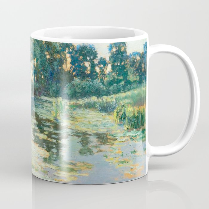 LANDSCAPE OF THE ELBE RIVER VALLEY VaÌclav RadimskyÌ  Coffee Mug Gallery Image 1