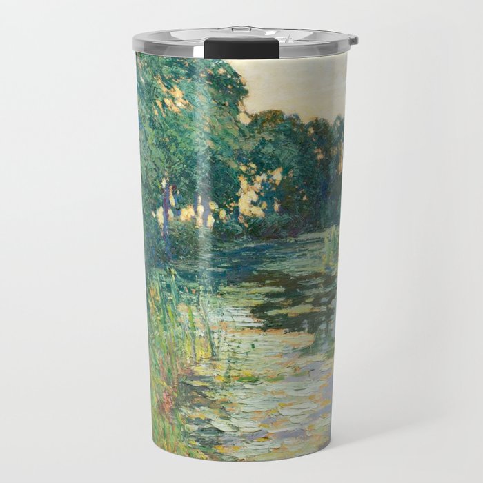 LANDSCAPE OF THE ELBE RIVER VALLEY VaÌclav RadimskyÌ  Travel Mug Gallery Image 1