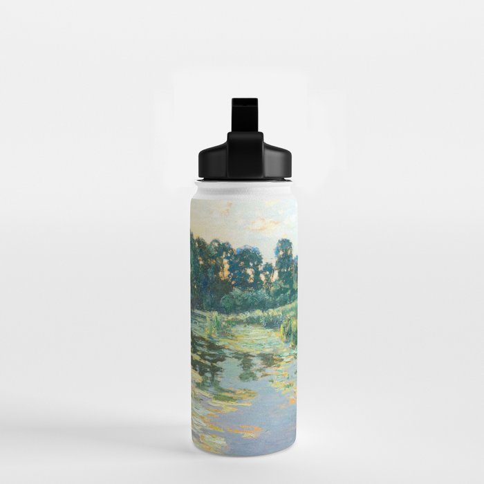 LANDSCAPE OF THE ELBE RIVER VALLEY VaÌclav RadimskyÌ  Water Bottle Gallery Image 2