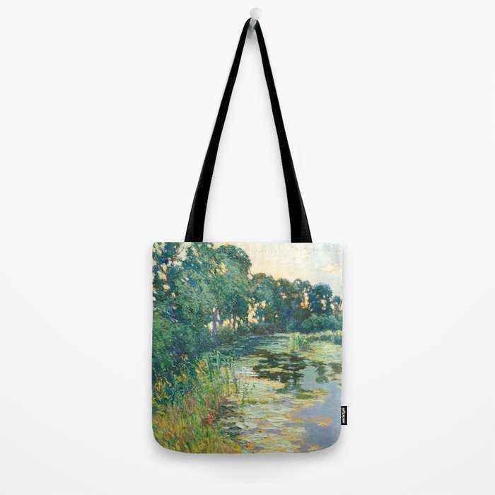 LANDSCAPE OF THE ELBE RIVER VALLEY VaÌclav RadimskyÌ  Tote Bag Gallery Image 2