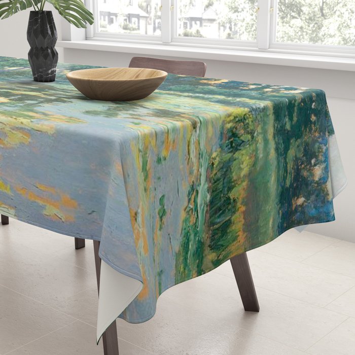LANDSCAPE OF THE ELBE RIVER VALLEY VaÌclav RadimskyÌ  Tablecloth Gallery Image 3