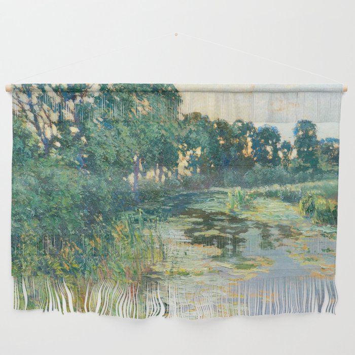 LANDSCAPE OF THE ELBE RIVER VALLEY VaÌclav RadimskyÌ  Wall Hanging Gallery Image 1