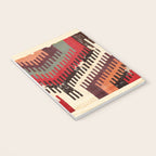 Afyon Central Anatolian Kilim Fragment Print Notebook Gallery Image 3