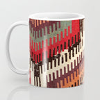 Afyon Central Anatolian Kilim Fragment Print Coffee Mug Gallery Image 3