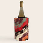 Afyon Central Anatolian Kilim Fragment Print Wine Chiller Gallery Image 2