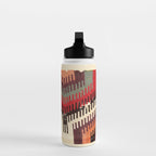 Afyon Central Anatolian Kilim Fragment Print Water Bottle Gallery Image 3