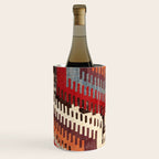 Afyon Central Anatolian Kilim Fragment Print Wine Chiller Gallery Image 3
