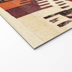 Afyon Central Anatolian Kilim Fragment Print Welcome Mat Gallery Image 2