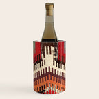 Afyon Central Anatolian Kilim Fragment Print Wine Chiller Gallery Image 1