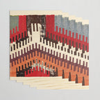 Afyon Central Anatolian Kilim Fragment Print Wrapping Paper Gallery Image 3