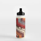 Afyon Central Anatolian Kilim Fragment Print Water Bottle Gallery Image 2