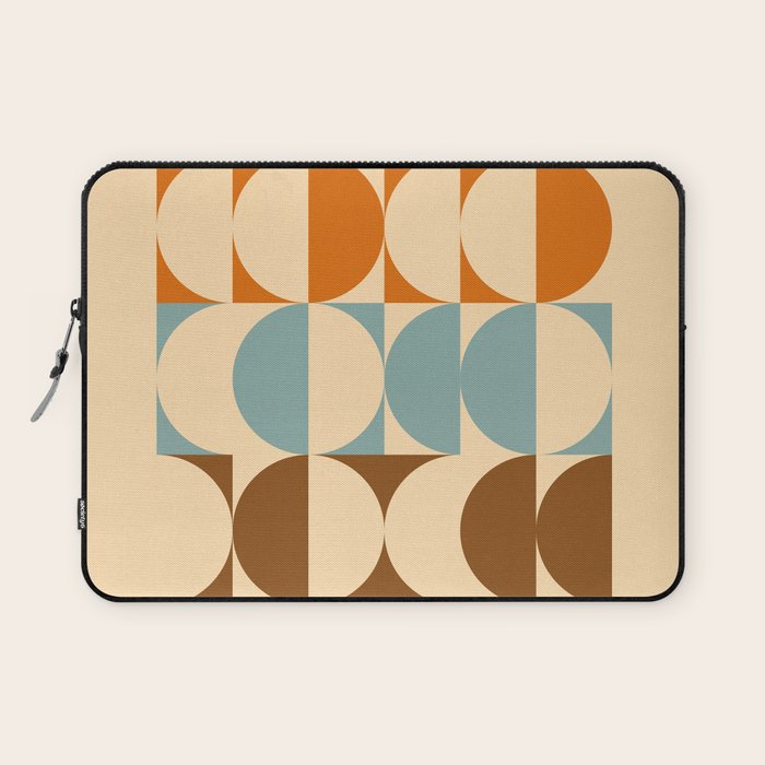 Vintage Geometric 04A Laptop Sleeve Gallery Image 1