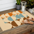 Vintage Geometric 04A Outdoor Rug Gallery Image 2