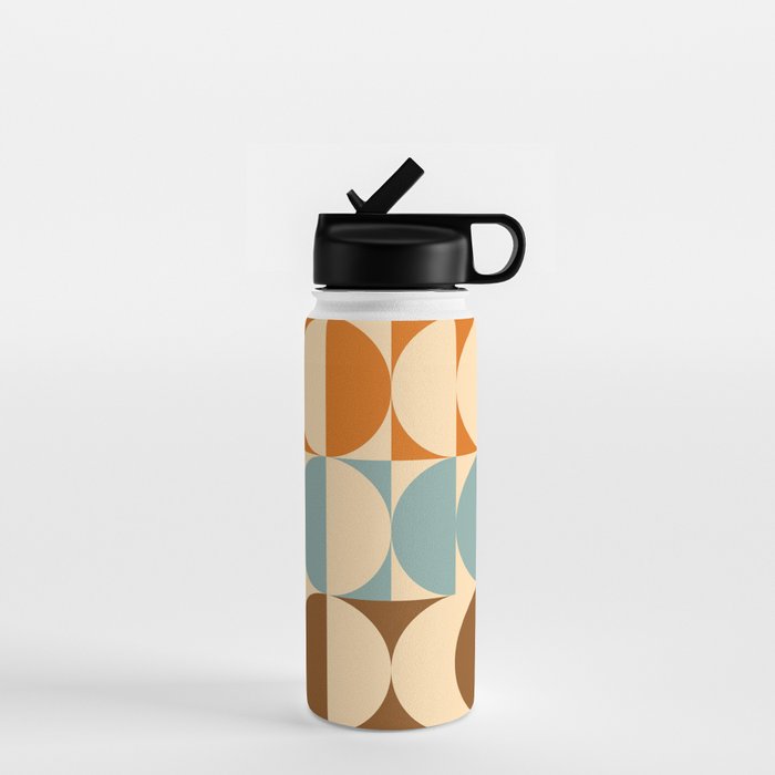 Vintage Geometric 04A Water Bottle Gallery Image 1