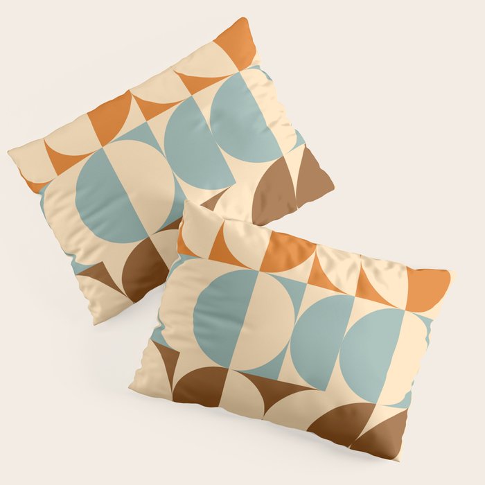 Vintage Geometric 04A Pillow Sham Gallery Image 3