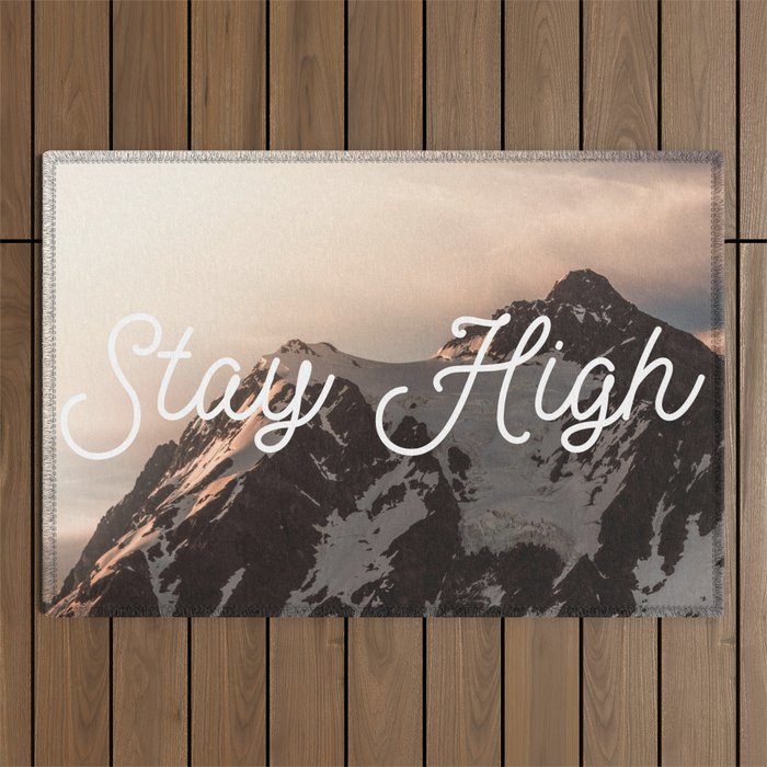 Stay High - Mt Shuksan Outdoor Rug Gallery Image 1