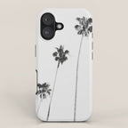Black & White Palms iPhone Case Gallery Image 1