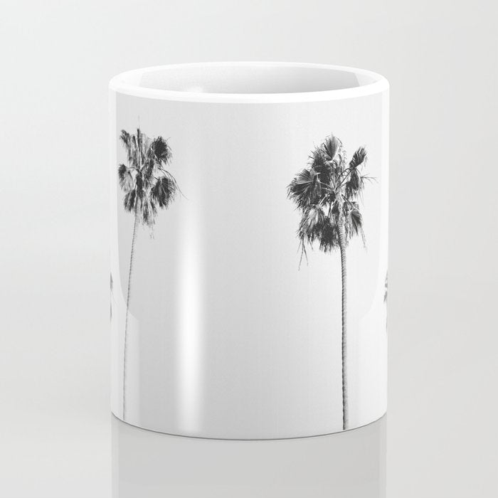 Black & White Palms Coffee Mug Gallery Image 4