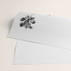 Black & White Palms Wrapping Paper Gallery Image 2