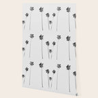 Black & White Palms Wallpaper Gallery Image 2