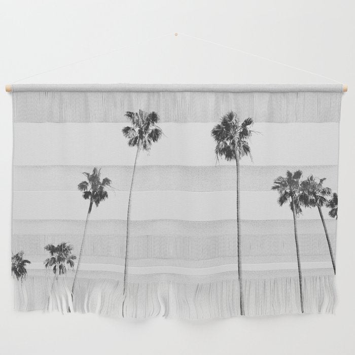 Black & White Palms Wall Hanging Gallery Image 1