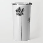 Black & White Palms Travel Mug Gallery Image 2