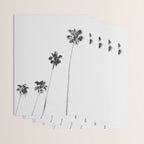 Black & White Palms Wrapping Paper Gallery Image 3