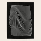 Minimal curves black Poster Gallery Image 4