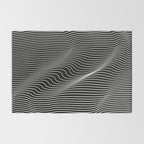 Minimal curves black Rug Gallery Image 2