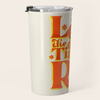 Let the good times roll - retro type Travel Mug Gallery Image 3