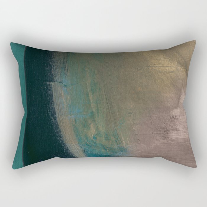 Jade Abstract Rectangular Pillow Gallery Image 1