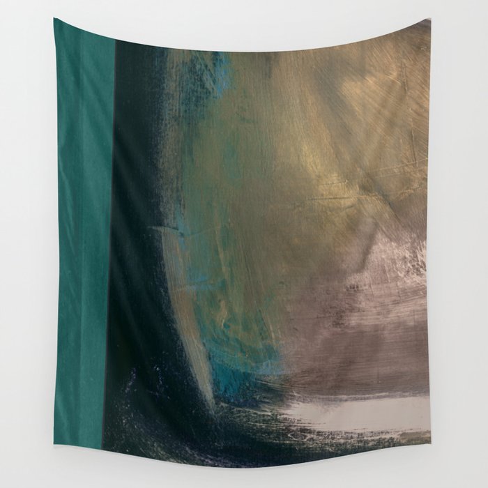 Jade Abstract Wall Tapestry Gallery Image 1