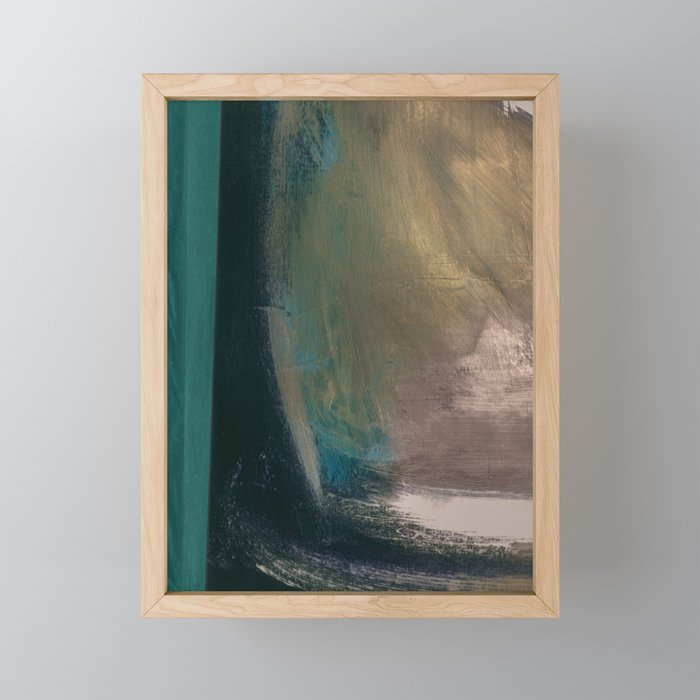 Jade Abstract Mini Art Print Gallery Image 1