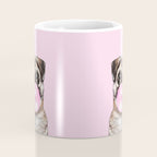 Pug with Pink Bubble Gum Coffee Mug Gallery Image 4