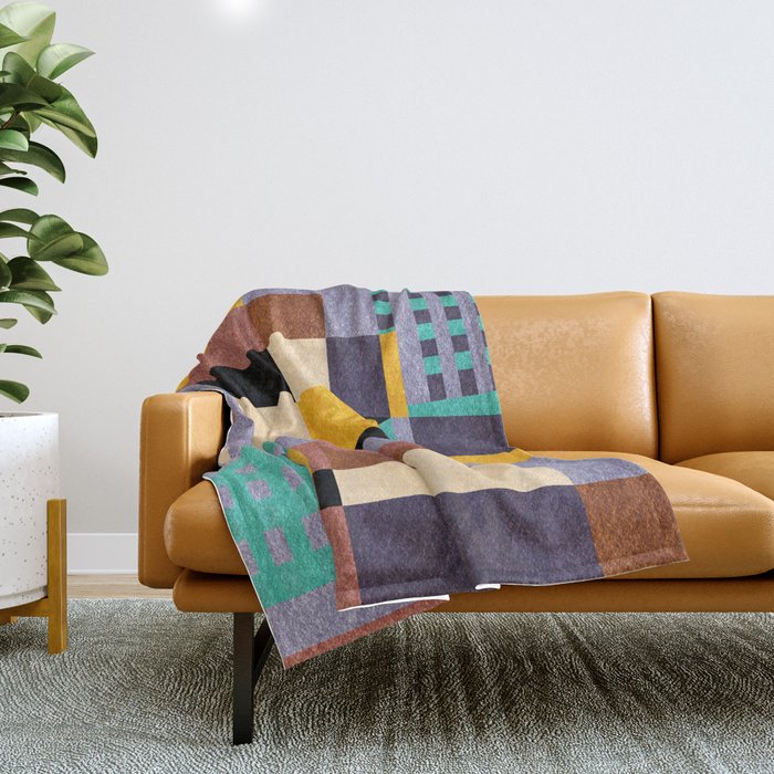 Cosmopolitan Love - Cityview Throw Blanket Gallery Image 1
