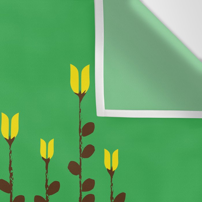 Music notes garden Wall Tapestry Gallery Image 3