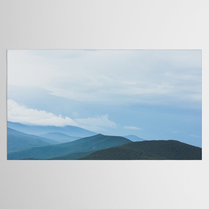 Blue Ridge Mountain Magick Digital Nature Landscape Photography Tablecloth Gallery Image 2