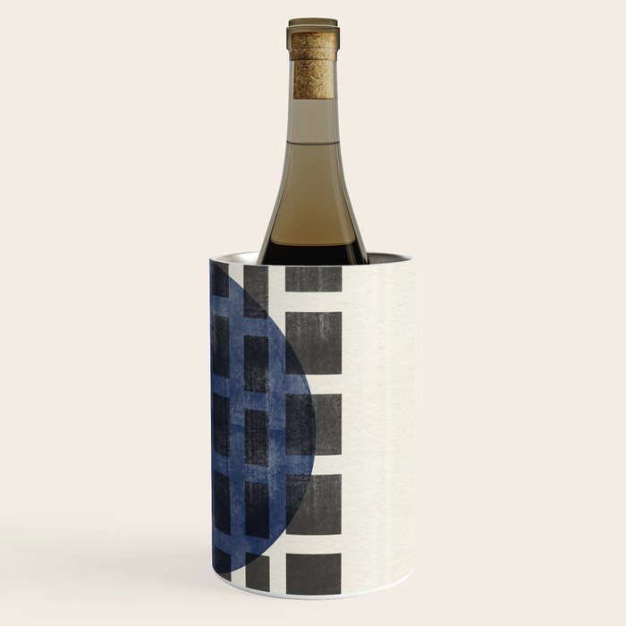 Minimalist Japandi Object Blue No.05 Wine Chiller Gallery Image 3