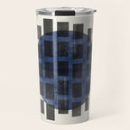 Minimalist Japandi Object Blue No.05 Travel Mug Gallery Image 1