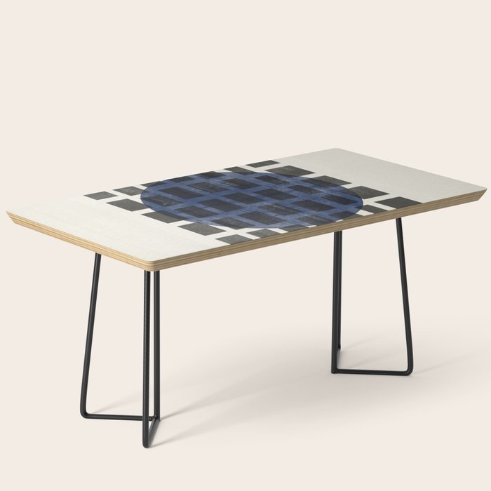 Minimalist Japandi Object Blue No.05 Coffee Table Gallery Image 1