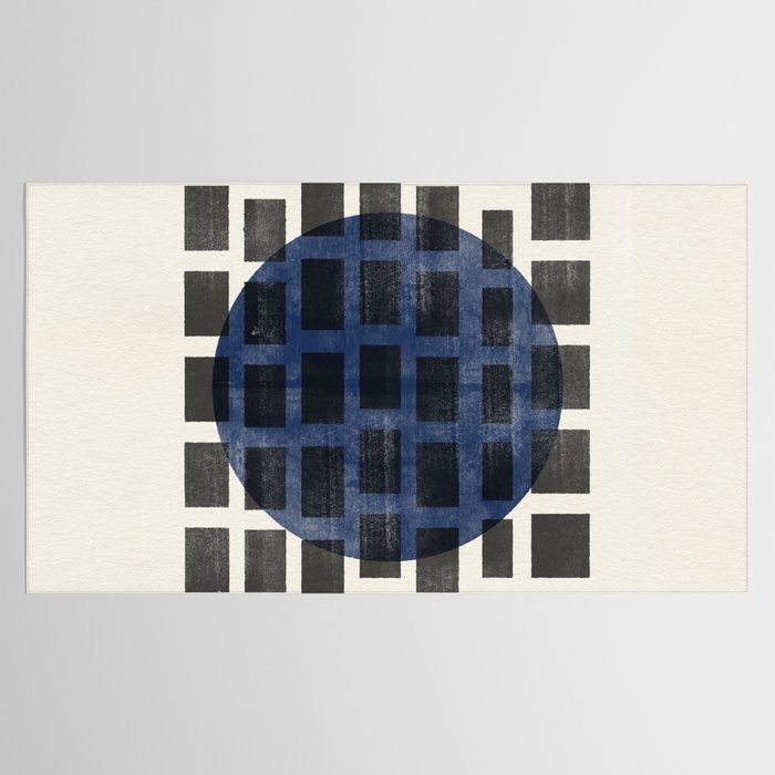 Minimalist Japandi Object Blue No.05 Tablecloth Gallery Image 2
