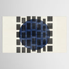 Minimalist Japandi Object Blue No.05 Tablecloth Gallery Image 2