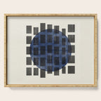Minimalist Japandi Object Blue No.05 Serving Tray Gallery Image 1