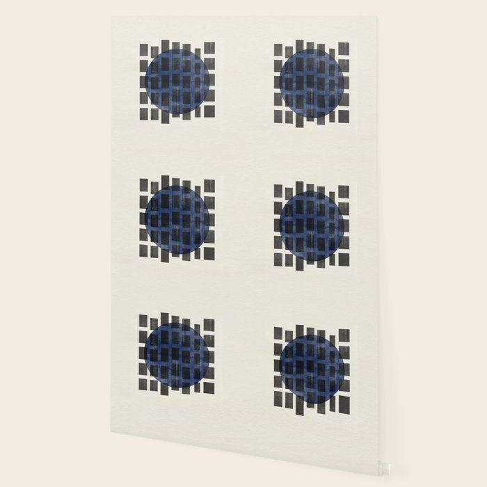 Minimalist Japandi Object Blue No.05 Wallpaper Gallery Image 2