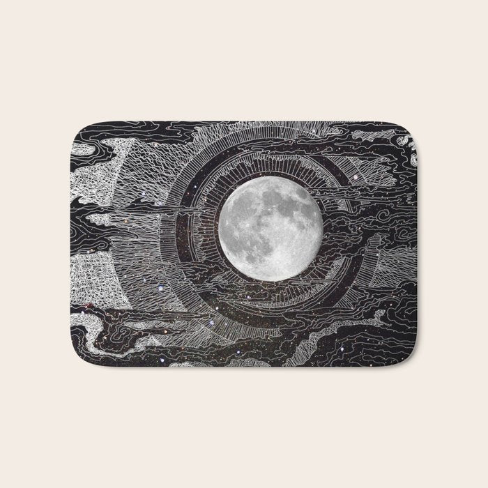 Moon Glow Bath Mat Gallery Image 1
