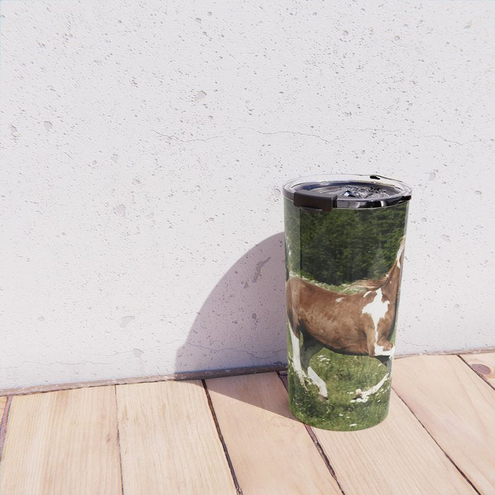 Spring Horse Run Travel Mug Gallery Image 4