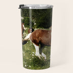 Spring Horse Run Travel Mug Gallery Image 3